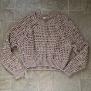 Garage pink sweater